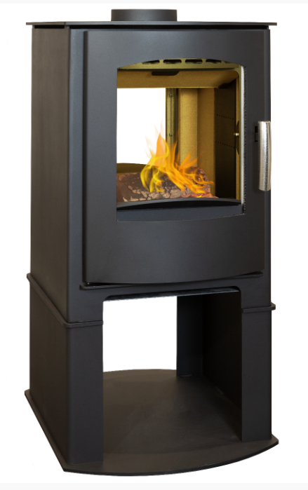 8KW Churchill 8 Double Sided Logstore Woodburning Stove
